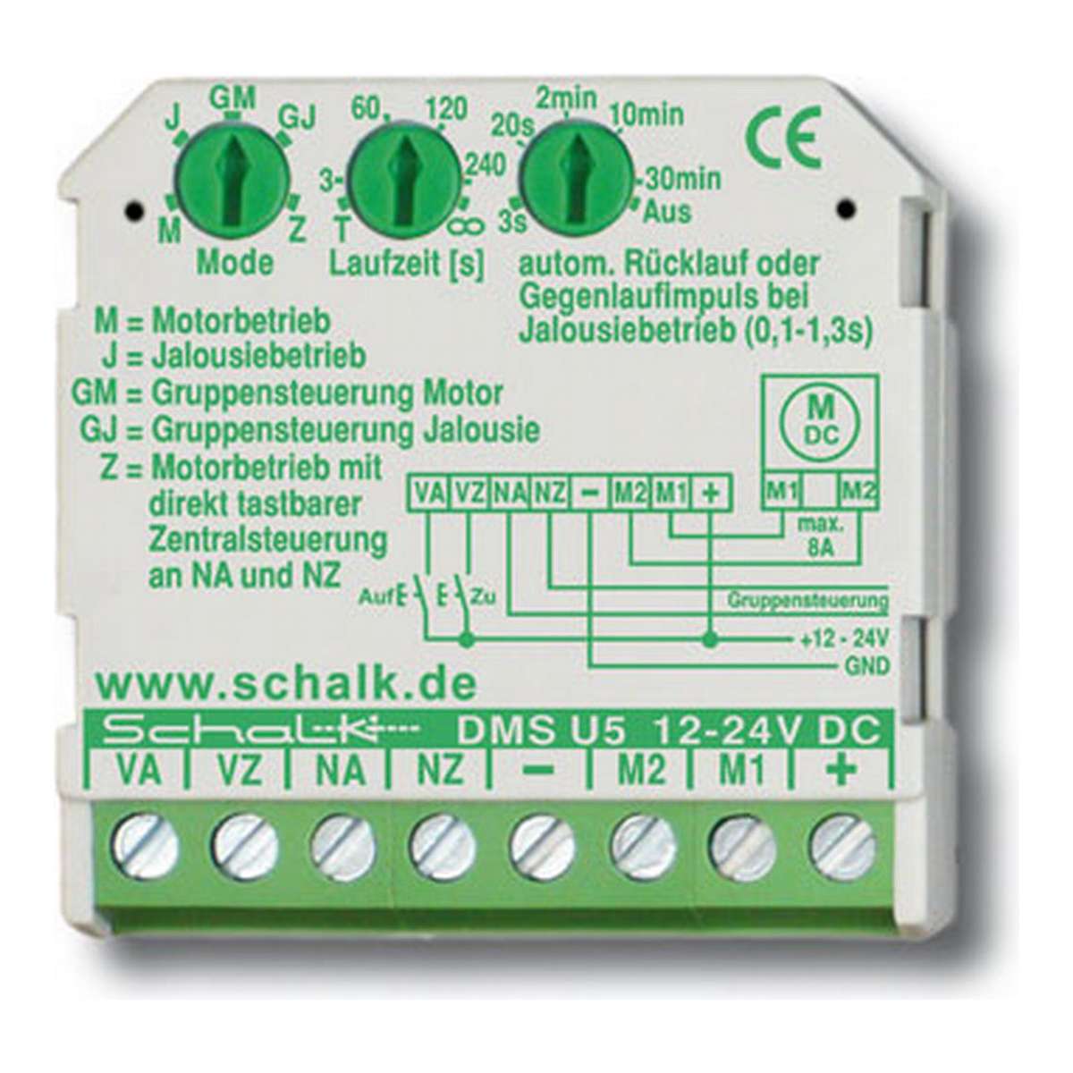 GEZE AUF/ZU Fenster-Steuerung 230 V - UP