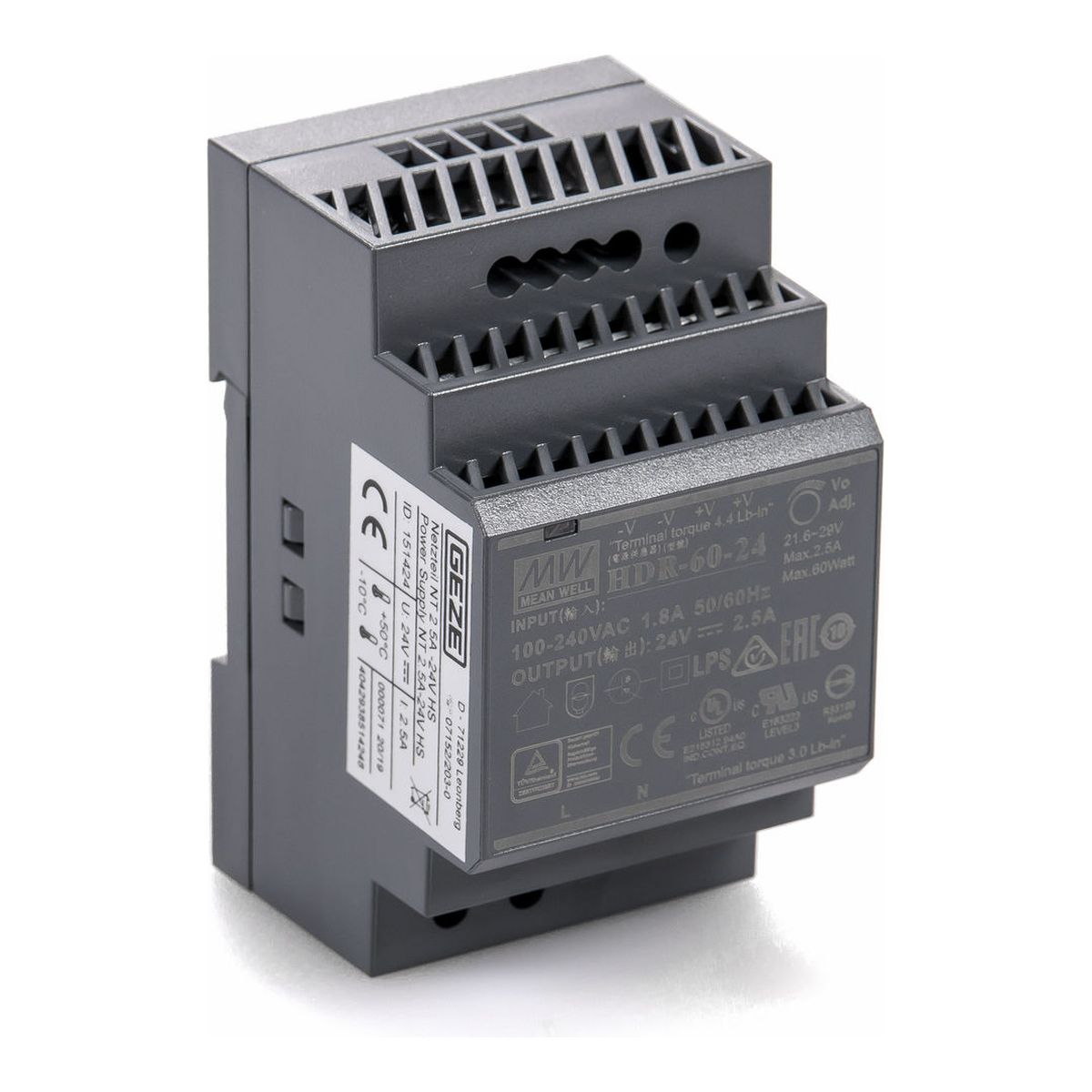 GEZE Netzteil NT 2,5 A-24 V HS
