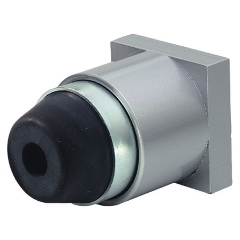 KWS 2020 Türpuffer gefedert 200 kg Aluminium silberfarbig