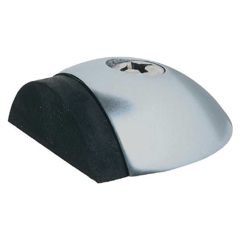 KWS 2001 Bodenpuffer flach Aluminium eloxiert