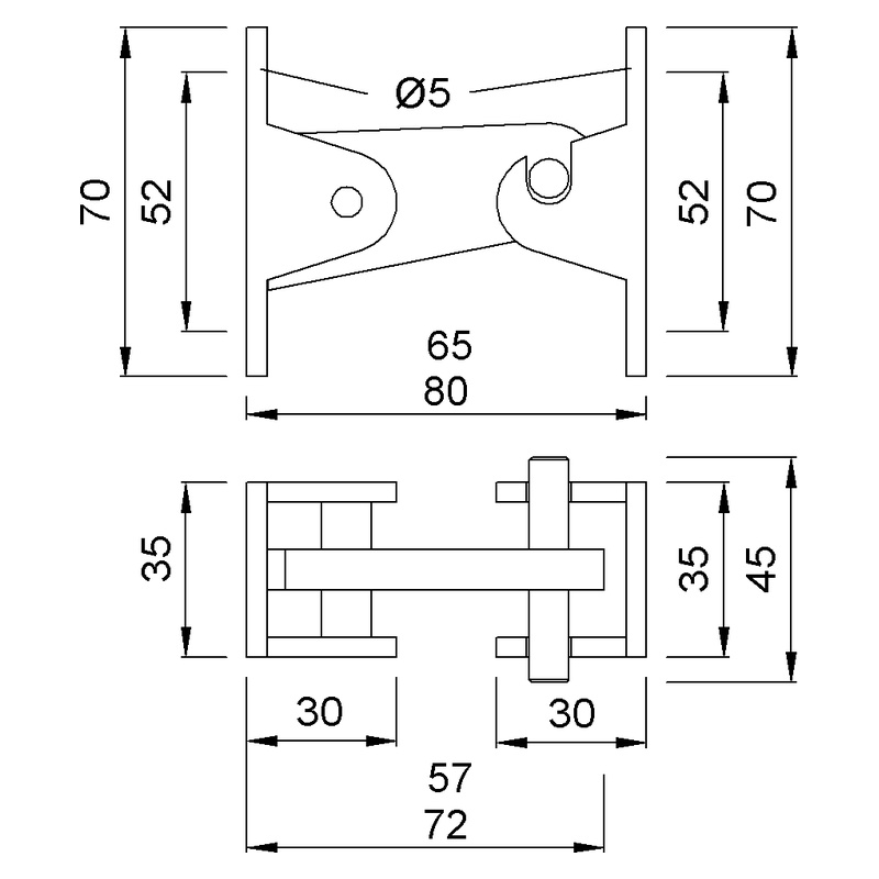 KWS 1073 1173 Kipphebel Technische Zeichnung