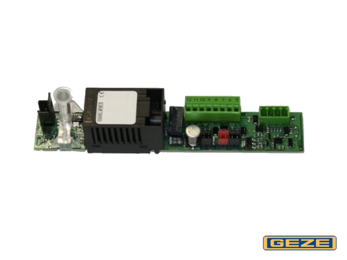 GEZE GC 151 Sturzrauchschalter Detailansicht optischer Rauchmelder 24V DC