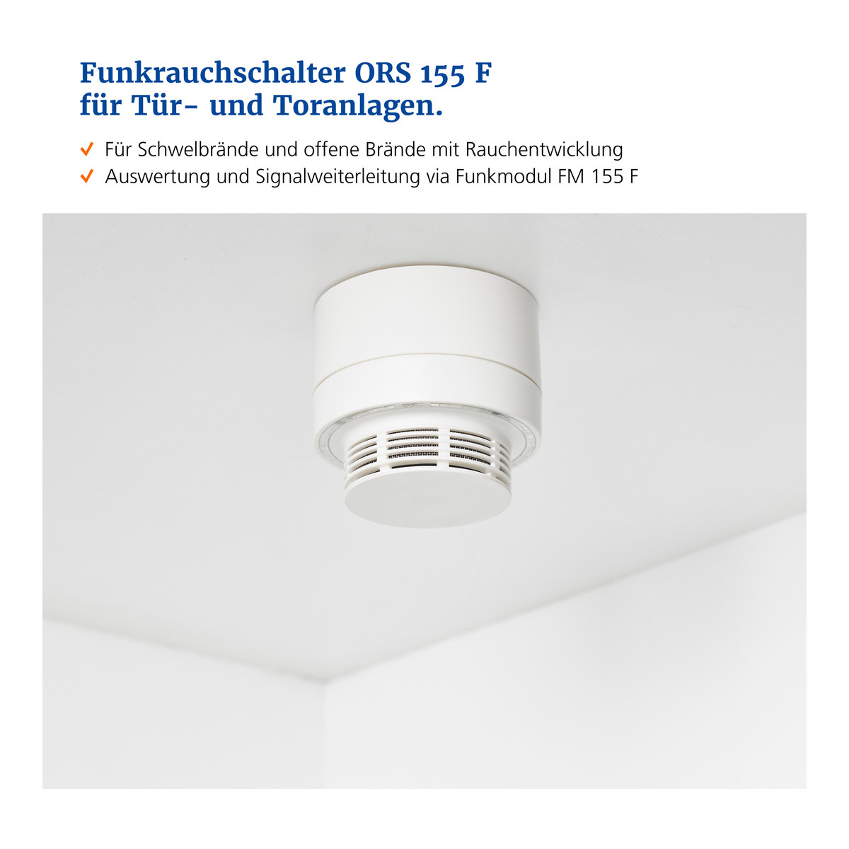 Hekatron ORS 155 F - Funkset