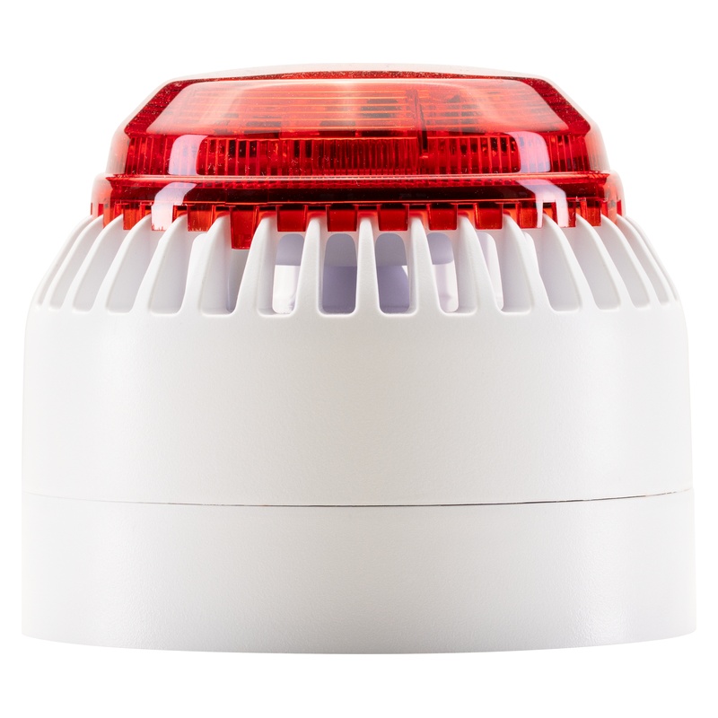 Hekatron ROLP SB Signalgeber Sirene Blitzleuchte Frontalansicht