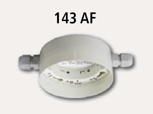 Sockel 143 AF - Montagesockel für Hekatron Rauchmelder