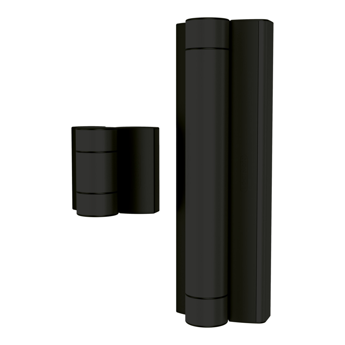 Locinox MAGNUS motorisierter Torschliesser mit Torband in RAL 9005 Schwarz