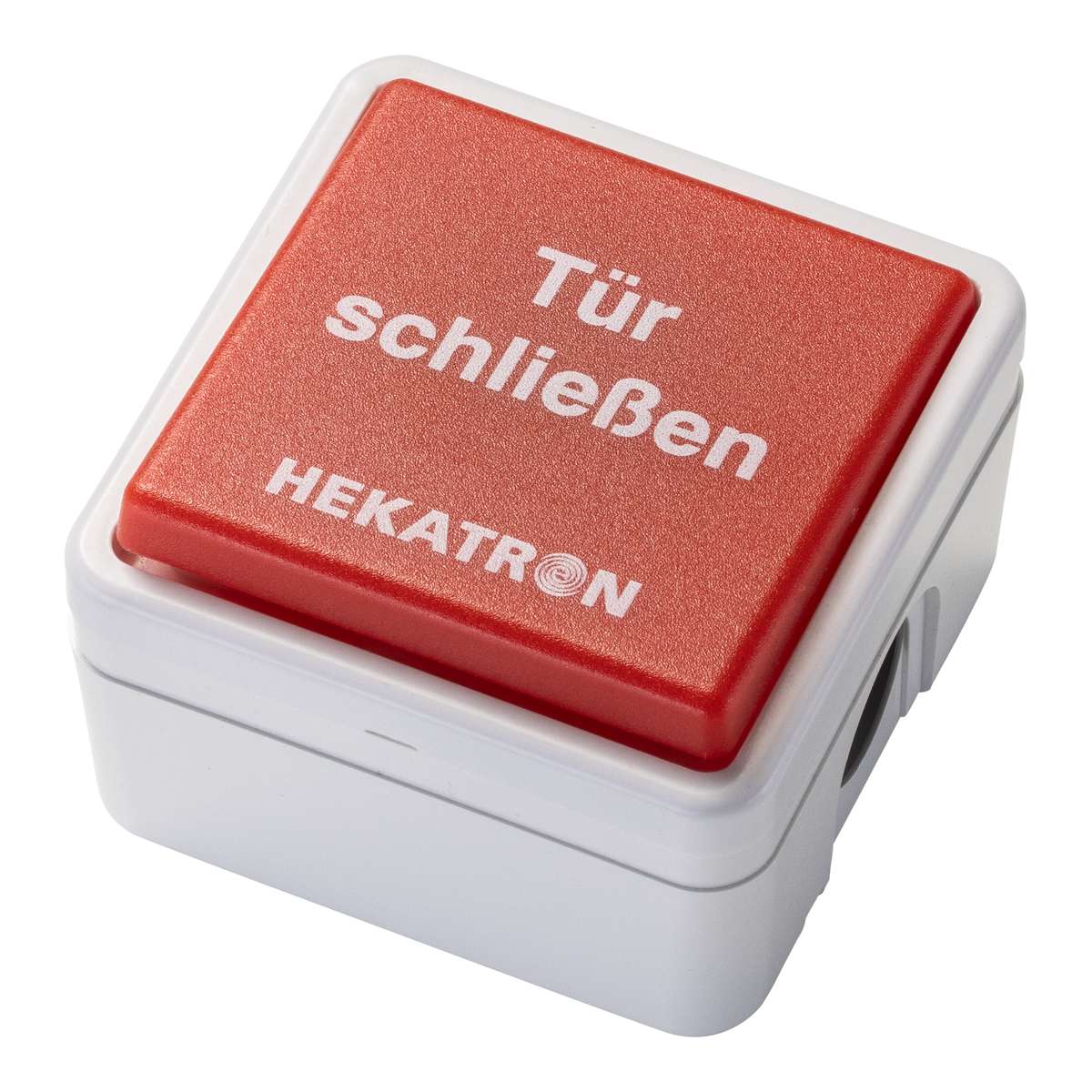Hekatron HAT 02 Handausloesetaster Feststellanlage Schrägansicht
