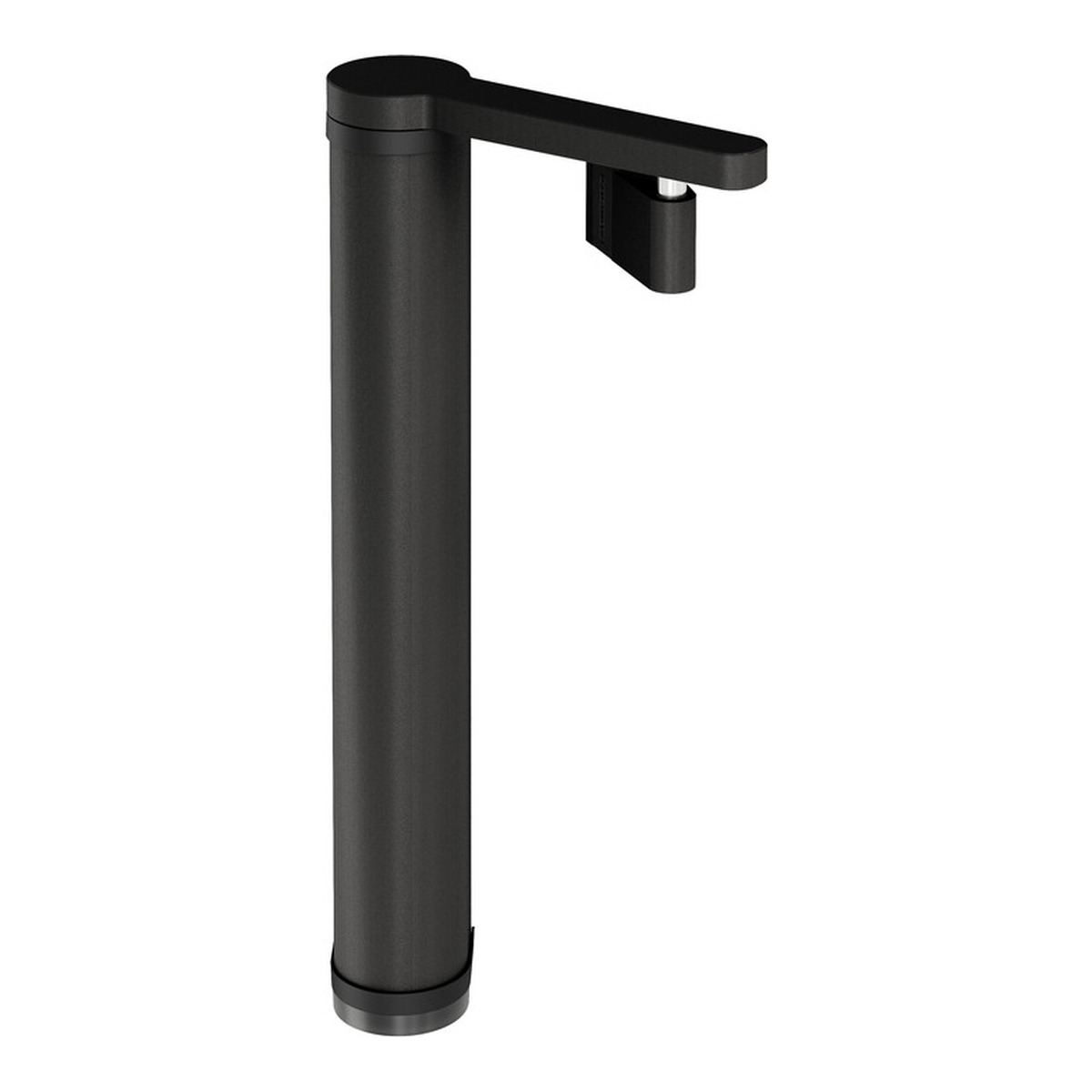 Locinox VENUS-G motorisierter Torschliesser mit kompaktem Arm in RAL 9005 Schwarz