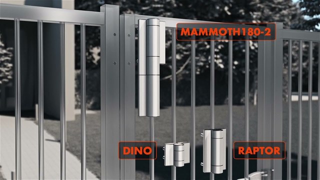 Montage des Locinox MAMMOTH180-2 Torschließers mit Torband