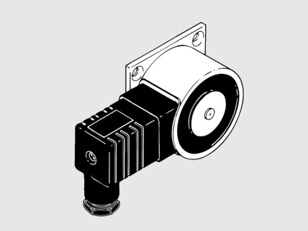 264_0 Haftmagnet Dictator EM GD 60 R 26 I mit Anschlussklemme IP 65