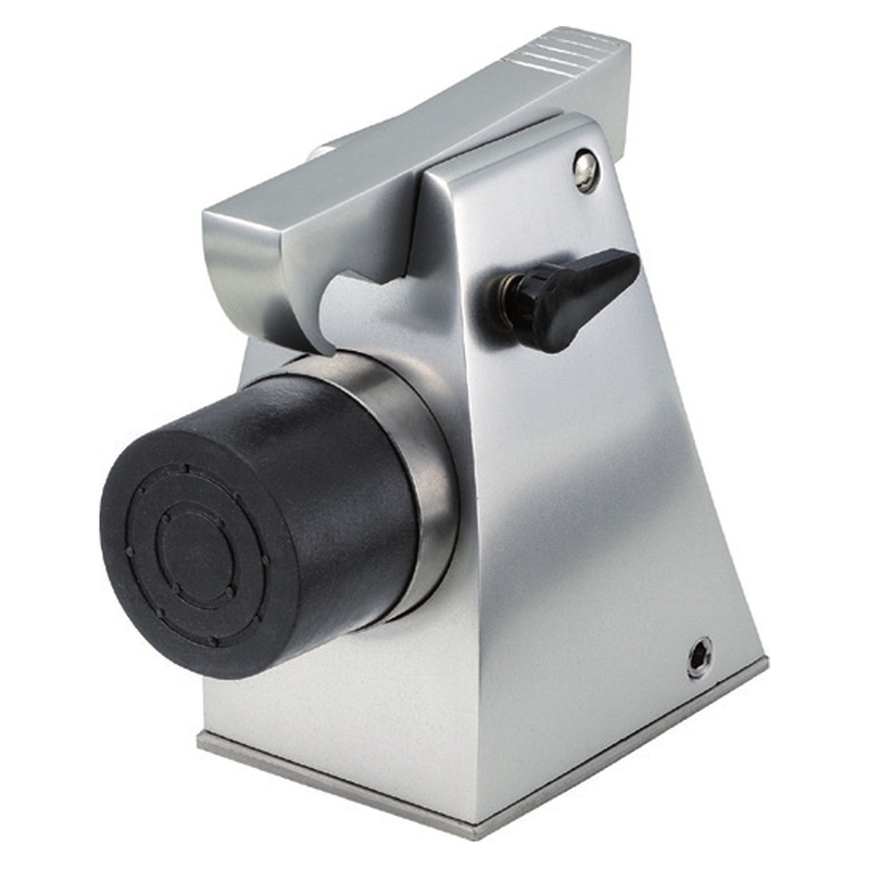 KWS 1110 Türfeststeller mit Fanghaken schwere Ausführung 120 kg Aluminium