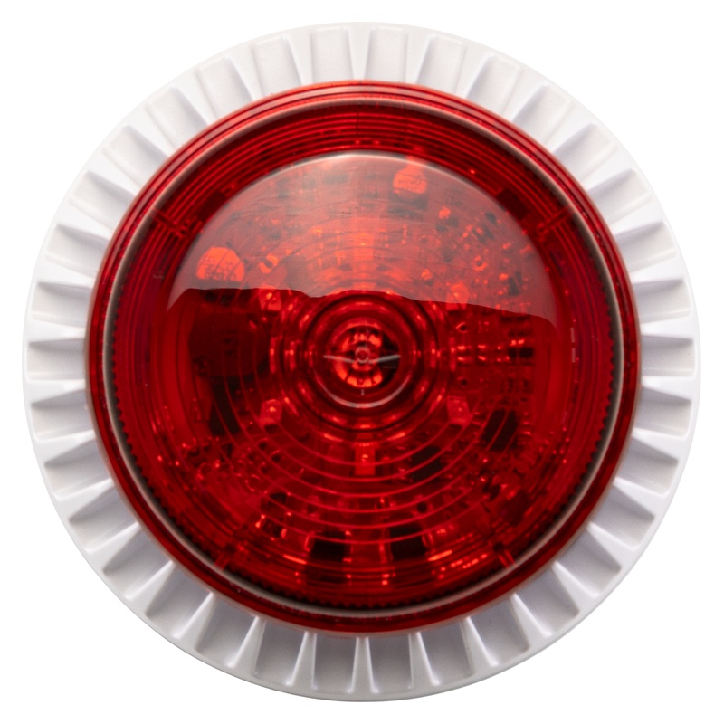 Hekatron ROLP SB Signalgeber Sirene Blitzleuchte Draufsicht