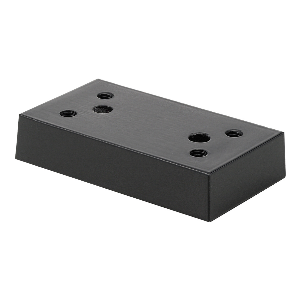 KWS 1610 Unterlage 20 mm zum Höhenausgleich Aluminium schwarz matt