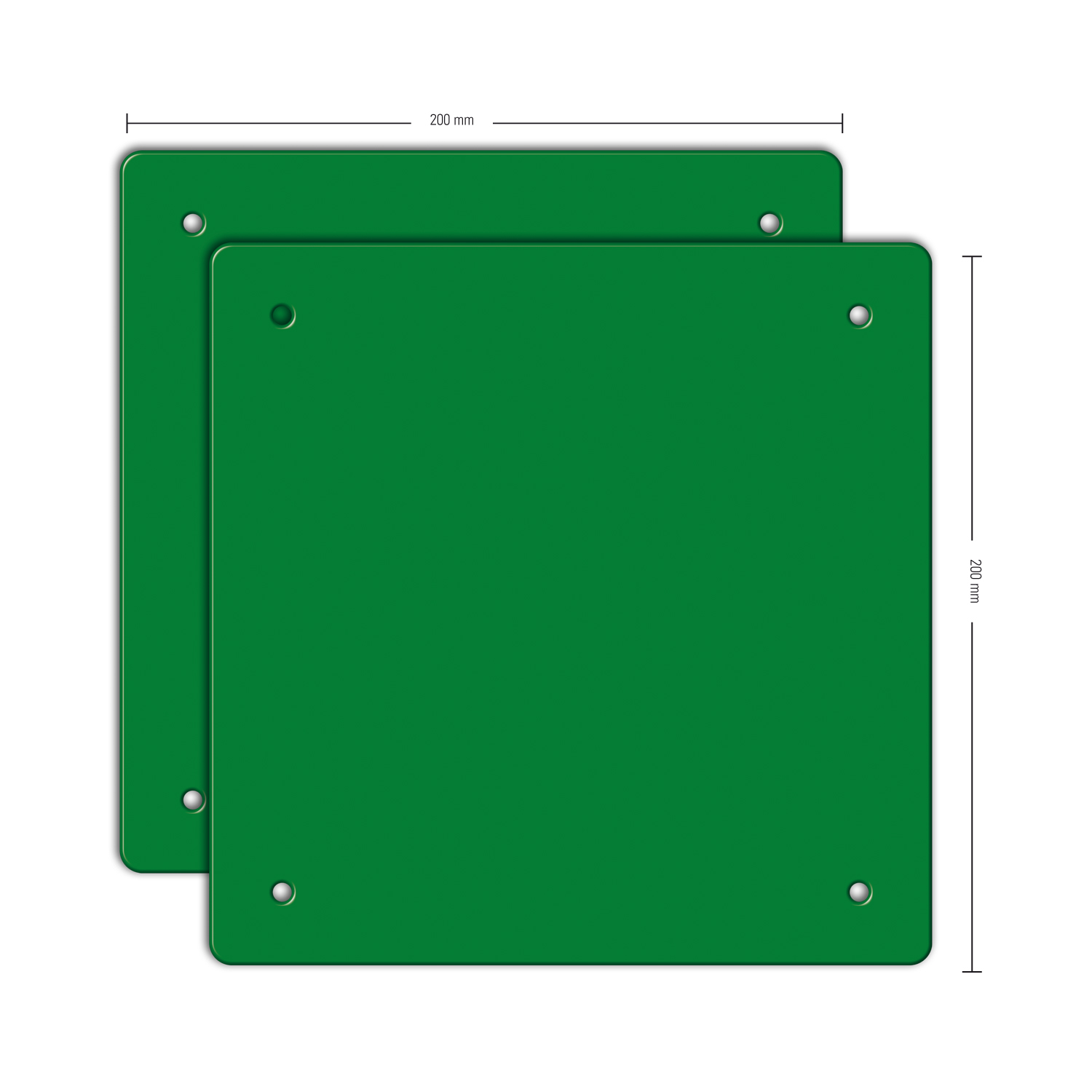 GfS Gitterzaunmontageplatte EH-Türwächter GfS Fluchtwegsicherung