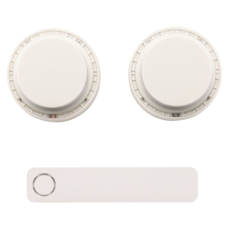 Hekatron ORS 155 F Funkset Funk-Rauchschalter weiss Draufsicht