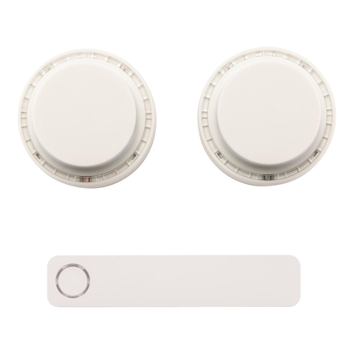Hekatron ORS 155 F Funkset Funk-Rauchschalter weiss Draufsicht