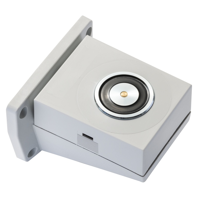 Hekatron THM 413 Tuerhaftmagnet Bodenmontage Schrägansicht