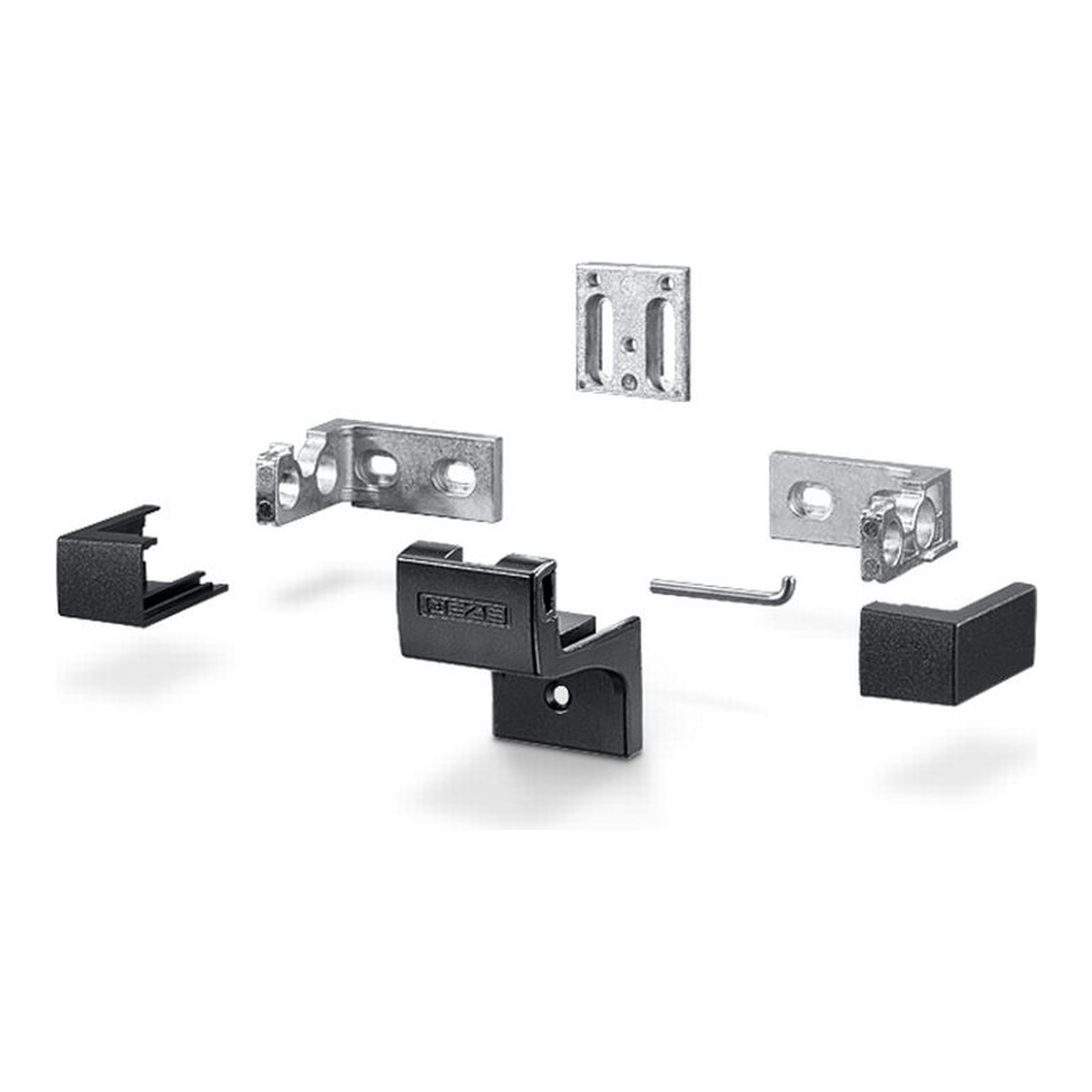 GEZE Konsolensatz A Slimchain für Rahmenmontage einwärts