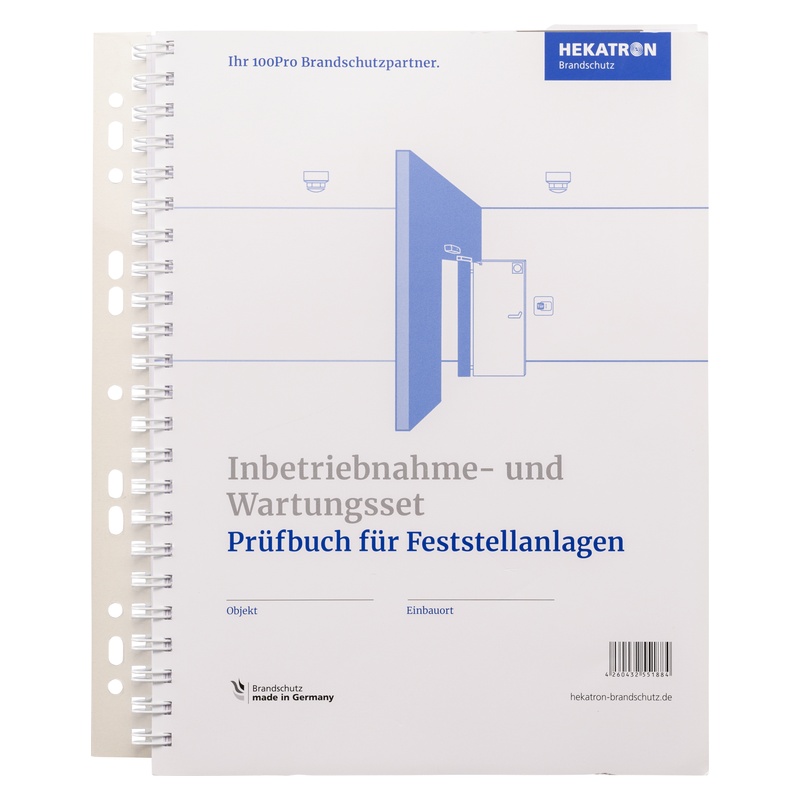 Hekatron Prüfbuch für Feststellanlagen Hekatron